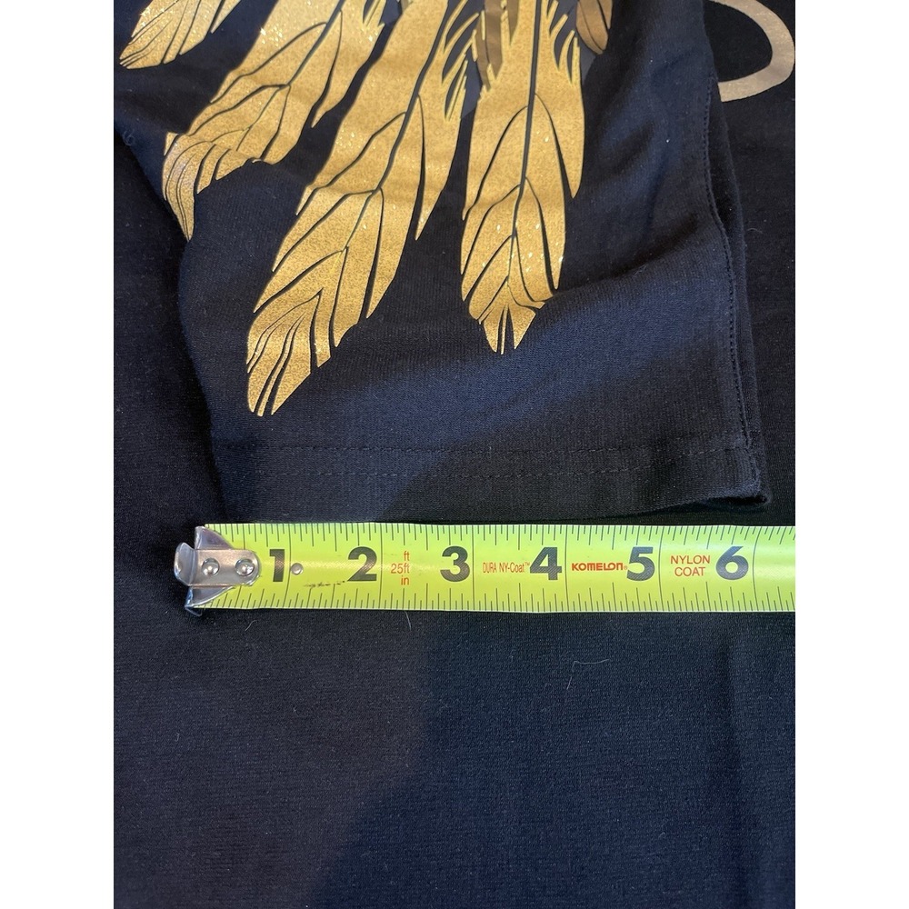 Boy London Free Size Dress Oversized T Shirt Gold Black Wings United Kingdom - Picture 9 of 13